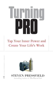 Book cover of Turning Pro