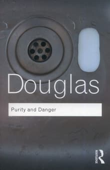 Book cover of Purity and Danger: An Analysis of Concepts of Pollution and Taboo