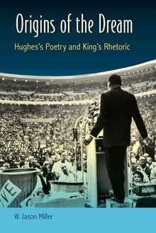 Book cover of Origins of the Dream: Hughes's Poetry and King's Rhetoric