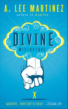Book cover of Divine Misfortune