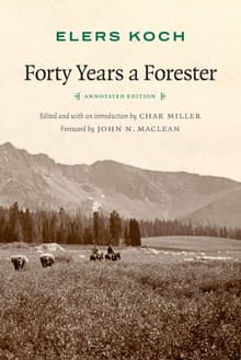Book cover of Forty Years a Forester