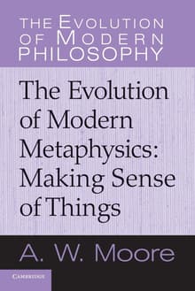 Book cover of The Evolution of Modern Metaphysics