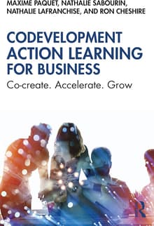 Book cover of Codevelopment Action Learning for Business: Co-create. Accelerate. Grow