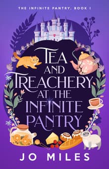 Book cover of Tea & Treachery at the Infinite Pantry