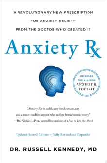 Book cover of Anxiety Rx