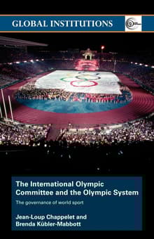 Book cover of The International Olympic Committee and the Olympic System