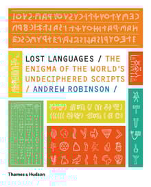 Book cover of Lost Languages: The Enigma of the World's Undeciphered Scripts