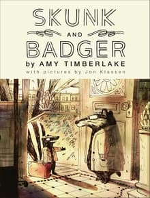 Book cover of Skunk and Badger