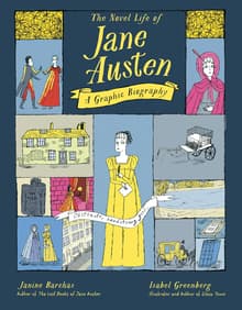 Book cover of The Novel Life of Jane Austen