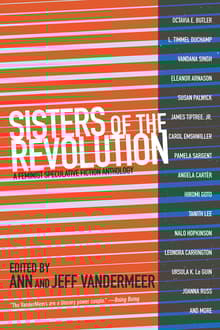 Book cover of Sisters of the Revolution: A Feminist Speculative Fiction Anthology