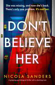 Book cover of Don't Believe Her