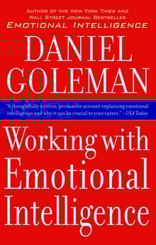 Book cover of Working With Emotional Intelligence