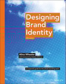 Book cover of Designing Brand Identity: An Essential Guide for the Whole Branding Team