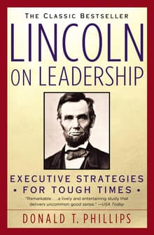 Book cover of Lincoln On Leadership: Executive Strategies for Tough Times