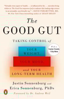 Book cover of The Good Gut: Taking Control of Your Weight, Your Mood, and Your Long-Term Health