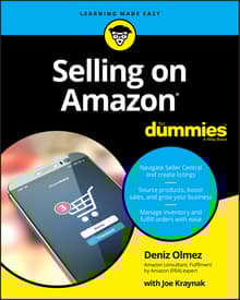 Book cover of Selling on Amazon for Dummies