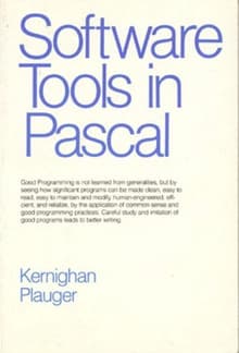 Book cover of Software Tools in Pascal