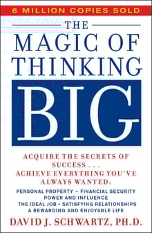 Book cover of Magic of Thinking Big