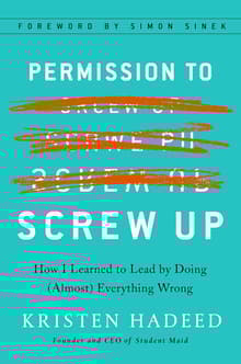 Book cover of Permission to Screw Up