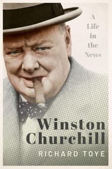 Book cover of Winston Churchill: A Life in the News
