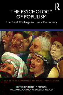 Book cover of The Psychology of Populism: The Tribal Challenge to Liberal Democracy