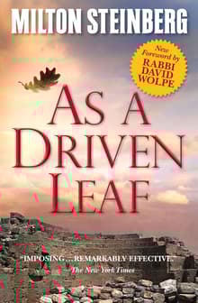 Book cover of As a Driven Leaf