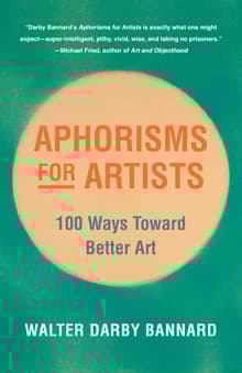 Book cover of Aphorisms for Artists