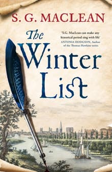 Book cover of The Winter List: Gripping historical thriller completes the Seeker series