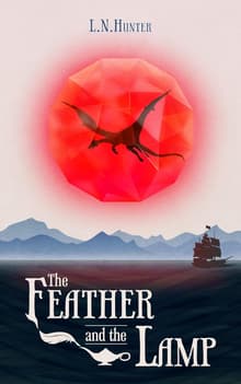 Book cover of The Feather and the Lamp