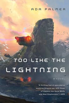 Book cover of Too Like the Lightning