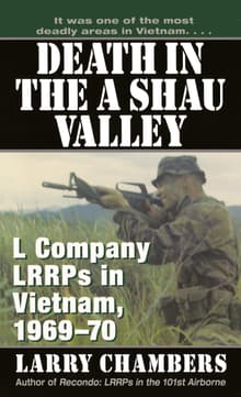 Book cover of Death in the A Shau Valley: L Company LRRPs in Vietnam, 1969-70