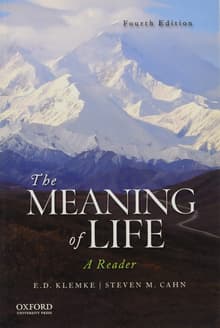 Book cover of The Meaning of Life