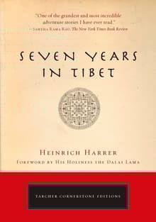 Book cover of Seven Years in Tibet