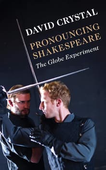 Book cover of Pronouncing Shakespeare