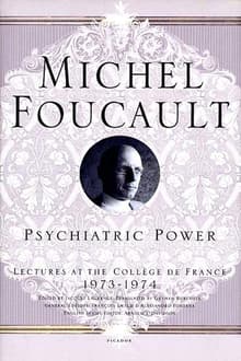 Book cover of Psychiatric Power: Lectures at the Collège de France, 1973--1974