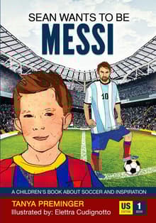 Book cover of Sean wants to be Messi