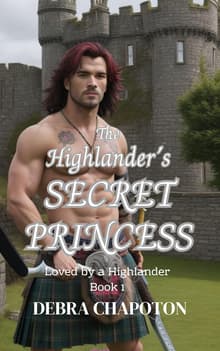 Book cover of The Highlander's Secret Princess