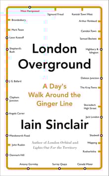 Book cover of London Overground: A Day's Walk Around the Ginger Line