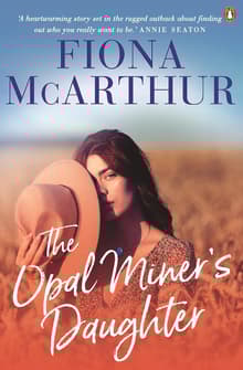 Book cover of The Opal Miner's Daughter