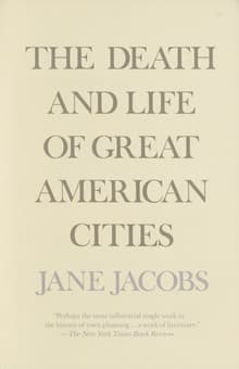 Book cover of The Death and Life of Great American Cities