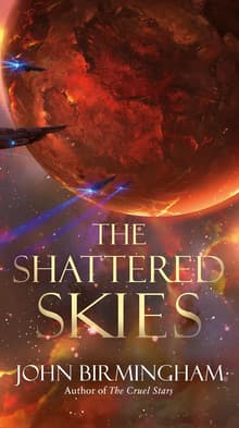 Book cover of The Shattered Skies