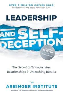 Book cover of Leadership and Self-Deception