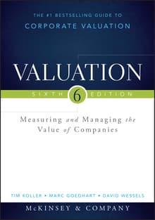 Book cover of Valuation: Measuring and Managing the Value of Companies