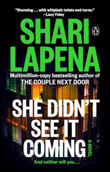 Book cover of She Didn't See It Coming