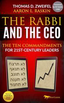 Book cover of The Rabbi and the CEO