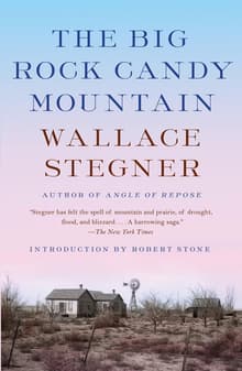Book cover of The Big Rock Candy Mountain
