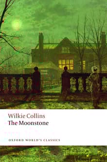 Book cover of The Moonstone