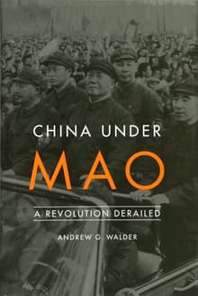 Book cover of China Under Mao: A Revolution Derailed
