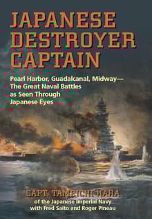 Book cover of Japanese Destroyer Captain
