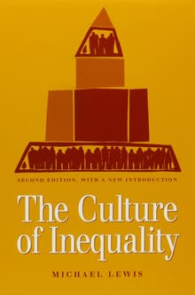 Book cover of The Culture of Inequality